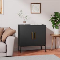 Шкаф для хранения с двойными дверцами, белый, регулируемые полки (арт. 25-19080385)