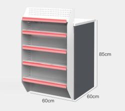 Кассовый стол с U-образной полкой для сигарет и вина (арт. 25-19080419)