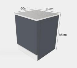 Кассовый стол с U-образной полкой для сигарет и вина (арт. 25-19080419)