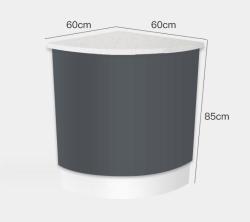 Кассовый стол с U-образной полкой для сигарет и вина (арт. 25-19080419)