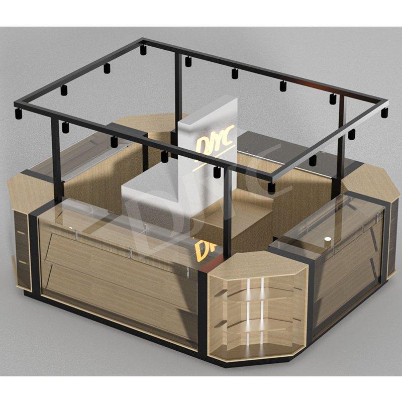 Выставочный стенд для ювелирных изделий с баннером и полом (арт. 25-19080452)