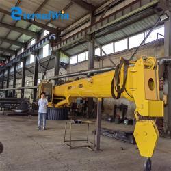 Кран палубный телескопический гидравлический грузовой судовой (арт. 25-19080974)