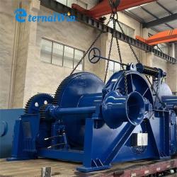 Лебедка судовая гидравлическая 40-50 тонн для спуска (арт. 25-19081040)