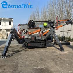 Мини-кран паук гидравлический 5 тонн 360° 16.9м узкий (арт. 25-19081128)