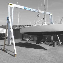 Передвижная алюминиевая кран-балка 1 тонна регулируемая (арт. 25-19081199)