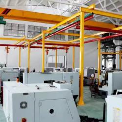 Кран-балка напольная с треком и освещением (арт. 25-19081224)