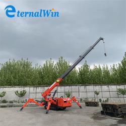 Гусеничный мини-кран 3 тонны дизельный гидравлический (арт. 25-19081244)