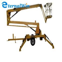 Подъемная платформа телескопическая прицепная с коленчатым подъемником (арт. 25-19081343)