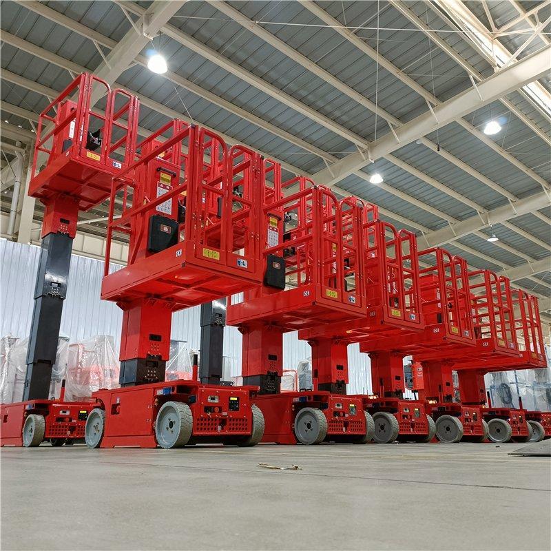 Телескопический подъемник 3.8м-4.8м с ручным приводом (арт. 25-19081352)