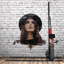 Принтер для вертикальной печати UV 3D на стенах (арт. 25-19082040)