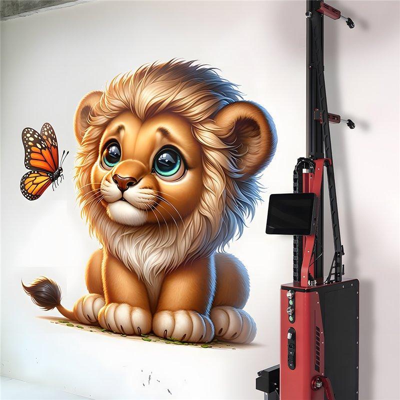 Принтер для стен и пола 3D с УФ-чернилами и высоким разрешением (арт. 25-19082113)