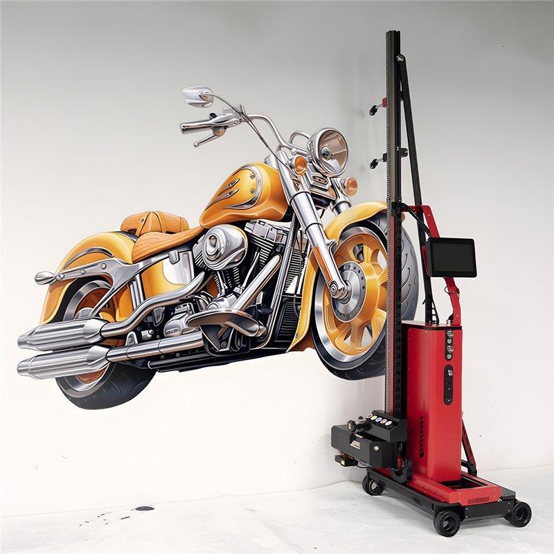 Принтер вертикальный 3D для стен и пола с УФ-чернилами (арт. 25-19082123)