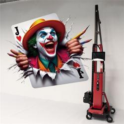 Принтер для стен UV CMYKW 3D вертикальный MK-02 (арт. 25-19082320)