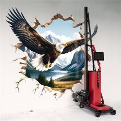 Машина для 3D печати на стенах UV Inkjet (арт. 25-19082362)