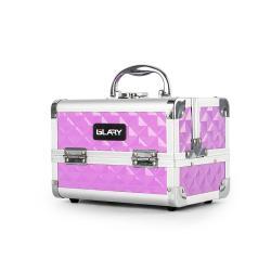 Кейс для макияжа легкий прочный с ручкой алюминиевый (арт. 25-19082472)