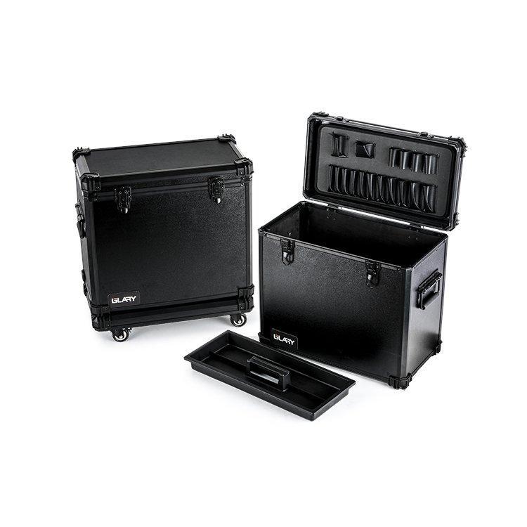 Кейс для инструментов алюминиевый на колесах с тележкой (арт. 25-19082515)