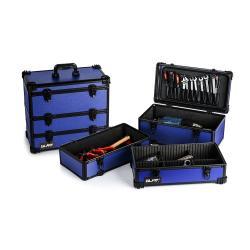 Чемодан для инструментов на колесах с ящиками и защитой (арт. 25-19082635)