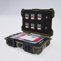 Кейс для жестких дисков ударопрочный уличный штабелируемый (арт. 25-19082684)