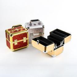 Косметичка алюминиевая пылезащитная портативная (арт. 25-19082707)