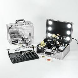 Кейс для макияжа с LED зеркалом и разделителями (арт. 25-19082728)