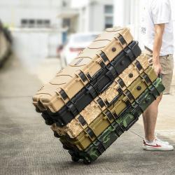 Кейс для оружия тактический водонепроницаемый с колесами и пеной (арт. 25-19082807)