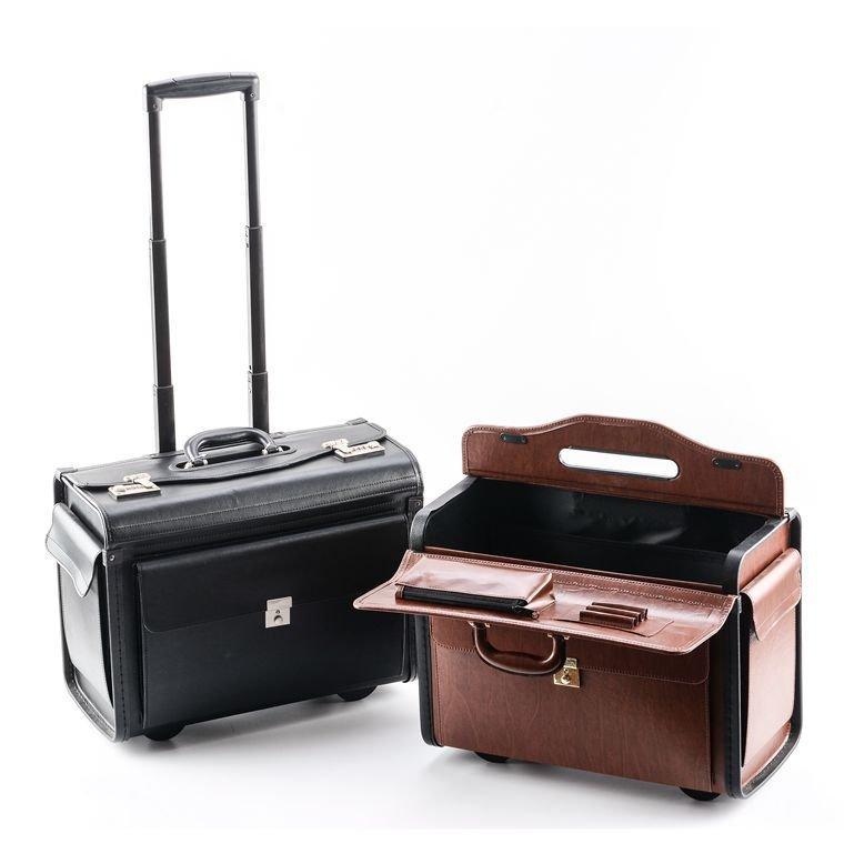 Чемодан для бизнеса с тележкой из PVC PU (арт. 25-19082831)
