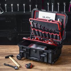 Чемодан для инструментов на колесах водонепроницаемый жесткий (арт. 25-19082852)