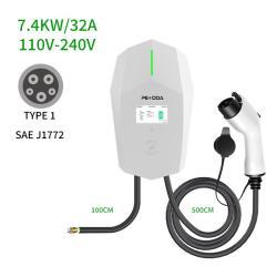 Зарядное устройство для электромобиля Type 1 Cee Wifi 240V 48A (арт. 25-19083037)