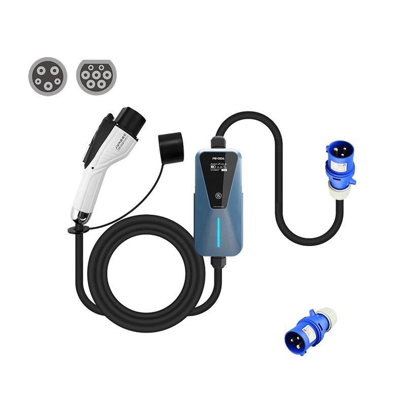 Станция зарядки авто 3.5kW 7kW 32A 230V настенная (арт. 25-19083053)