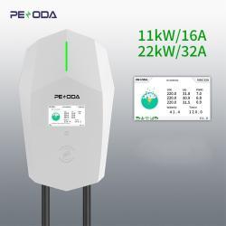 Зарядное устройство для электромобилей 22КВт настенное WiFi BT (арт. 25-19083082)