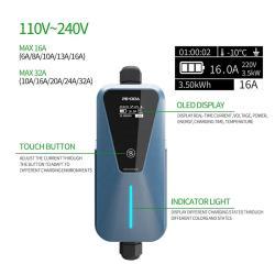 Зарядная станция для электромобилей 7KW умная настенная (арт. 25-19083110)