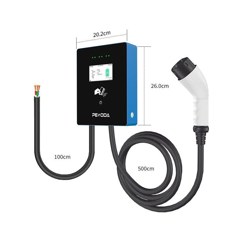 Зарядное устройство для электромобилей 32A 7KW Type 1 (арт. 25-19083122)