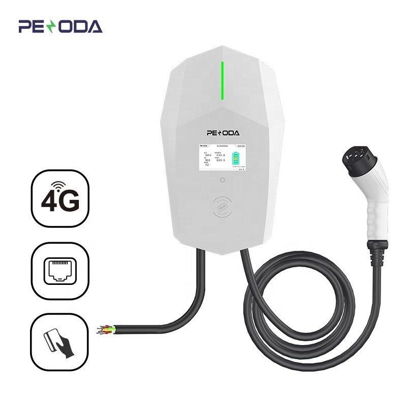 Зарядная станция для электромобилей 22кВт RFID Type2 (арт. 25-19083147)