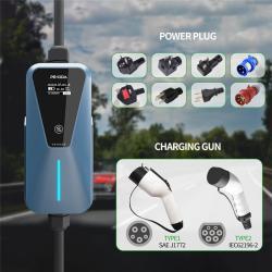 Зарядная станция RFID 7KW Type 2 кабель 5м 22KW (арт. 25-19083162)