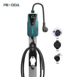 Зарядное устройство для электромобилей 7 кВт 3 фазы 32А 5м (арт. 25-19083176)