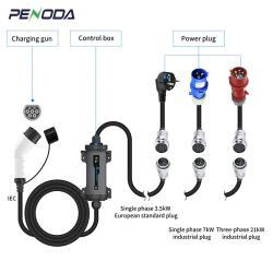 Зарядное устройство для электромобилей 7.4кВт 32А портативное (арт. 25-19083189)