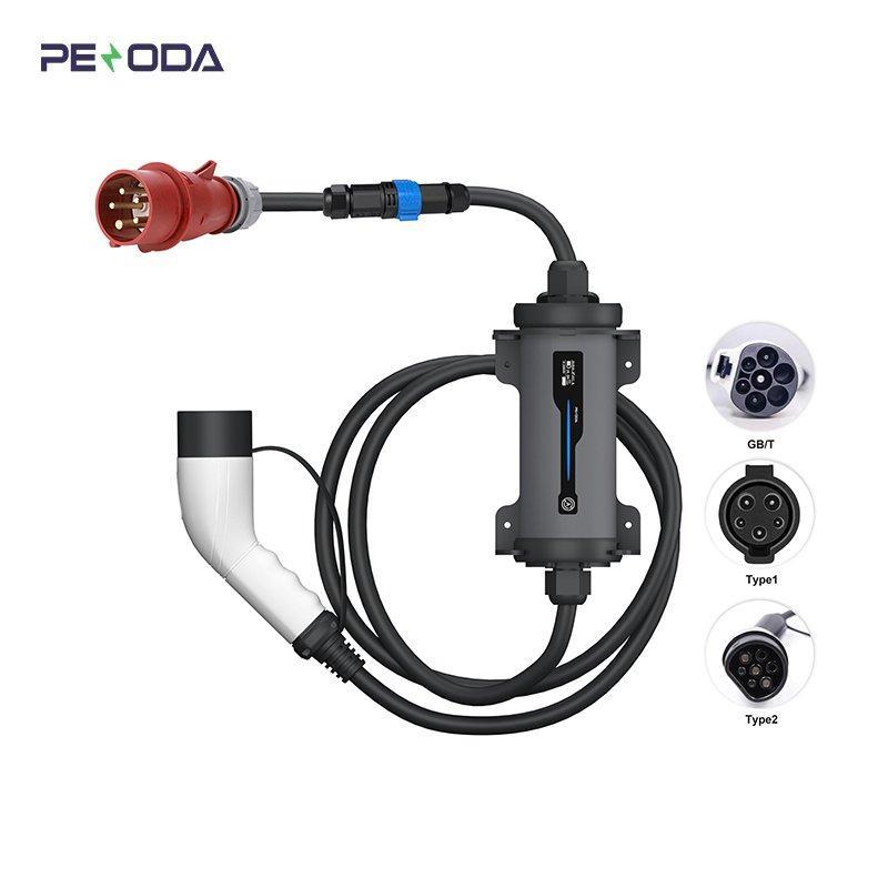 Зарядная станция для электромобилей 11KW Type 2 3 фазы 16A (арт. 25-19083207)