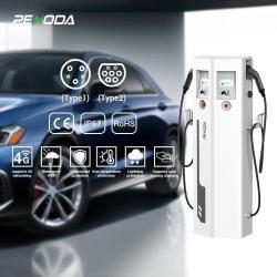 Зарядная станция для электромобилей 22KW 2-Gun 4G/WiFi IP55 CCS CHAdeMO (арт. 25-19083223)