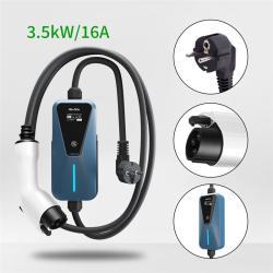 Зарядная станция для электромобилей 16A/32A 7KW Type 2/1 (арт. 25-19083230)