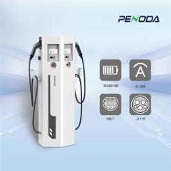 Станция зарядки EV IP65 OCPP CE 64A 22kw 44kw Dual Type 1/2 (арт. 25-19083259)