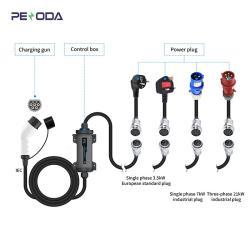 Зарядная станция для электромобилей 7кВт Type 2 32A портативная (арт. 25-19083302)