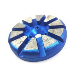 Шлифовальная пластина магнитная с 3 алмазами для бетона (арт. 25-19083365)