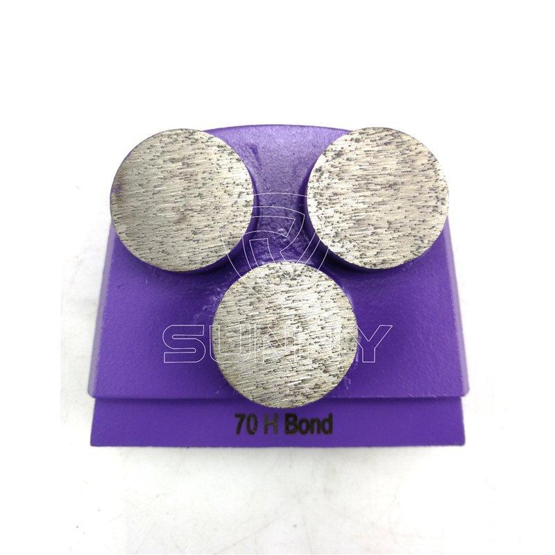 Диск шлифовальный алмазный тройной для бетона (арт. 25-19083391)