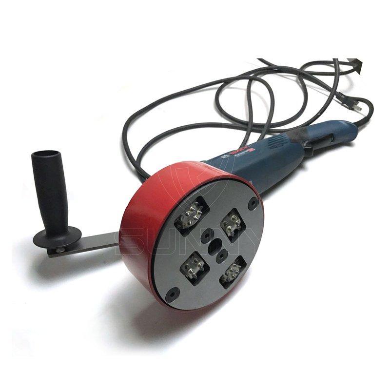 Угловая шлифмашина 1200W ручная с насадкой молот (арт. 25-19083392)