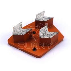 Алмазные трапециевидные шлифовальные туфли для бетона (арт. 25-19083405)