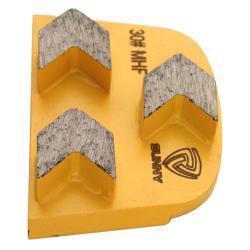 Алмазные шлифовальные туфли для бетона 3 сегмента (арт. 25-19083414)