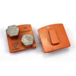 Блок шлифовальный алмазный Redi Lock для бетона 2 сегмента (арт. 25-19083415)