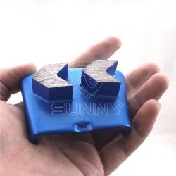 Алмазные шлифовальные башмаки для бетонных полов 6#-200# (арт. 25-19083436)