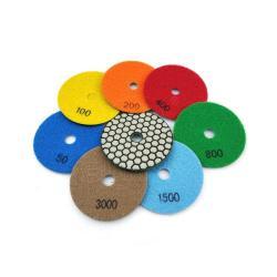 Полировальный круг 100мм смола для гранита и мрамора (арт. 25-19083443)