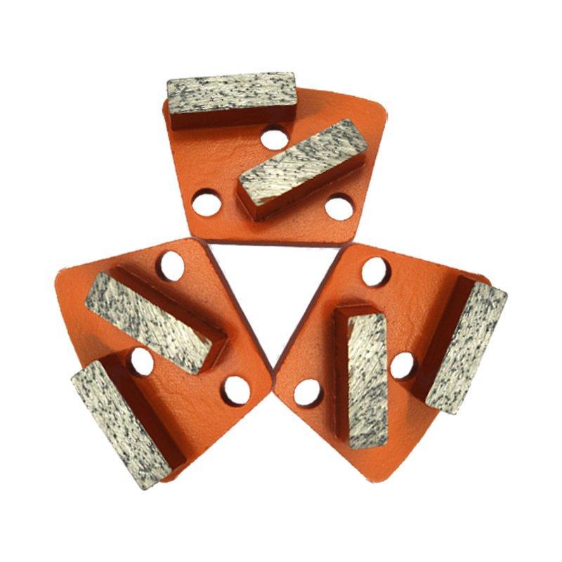 Трапециевидные шлифовальные туфли 30# 2 сегмента для бетона (арт. 25-19083444)